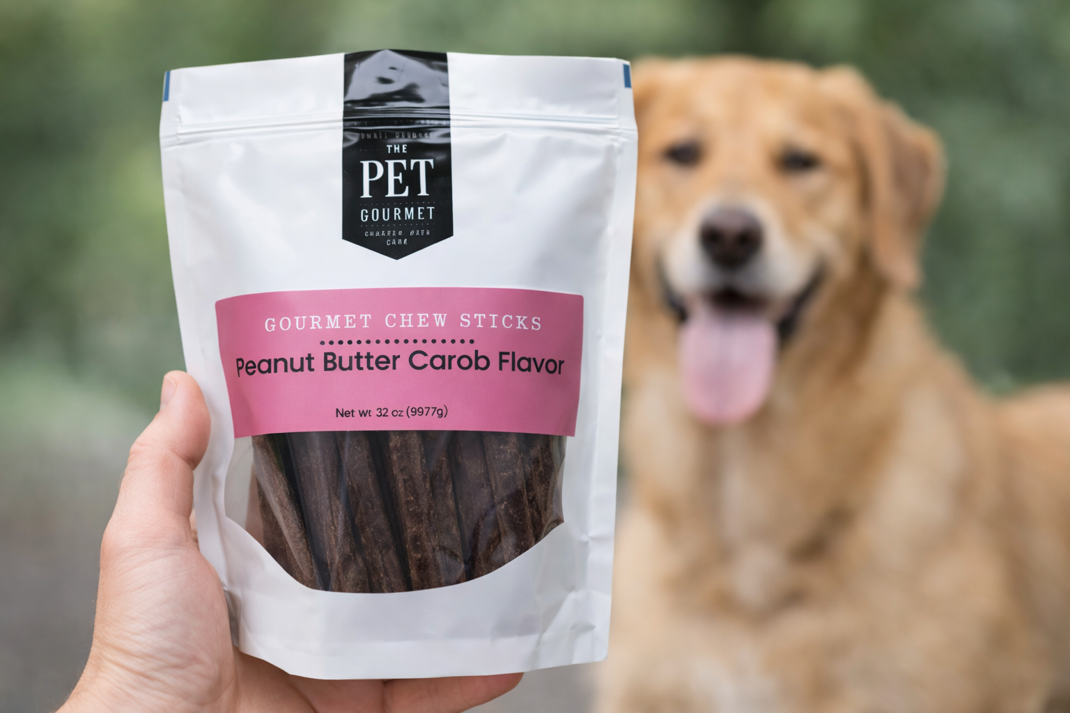 Peanut Butter Carob Chews 2lb bag