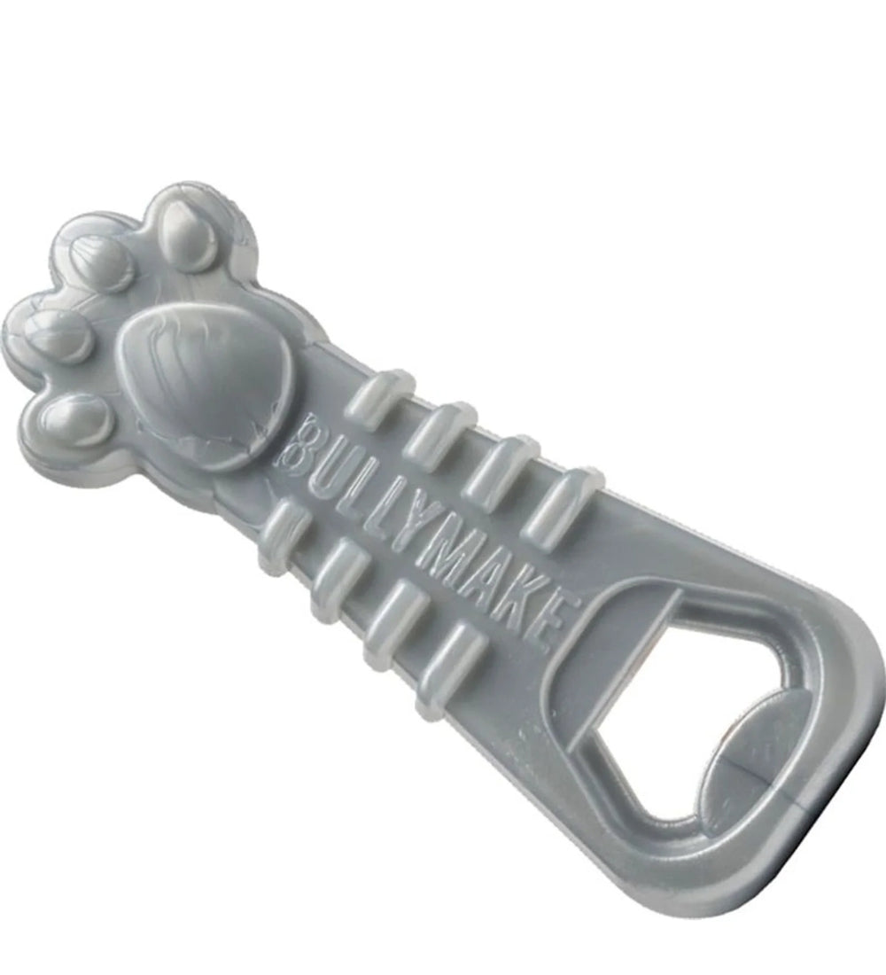 BULLYMAKE Toss ’N Treat – Durable Chew Toy with Paw-Activated Treat Opener
