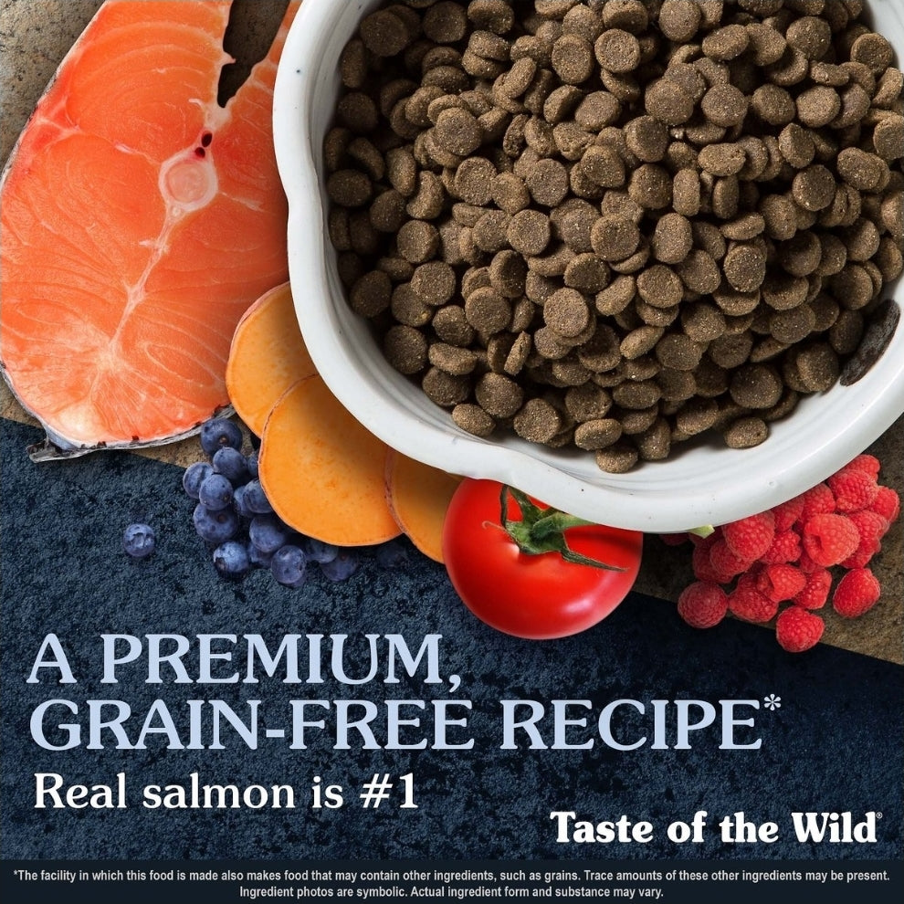 Taste of the Wild Pacific Stream Grain-Free Dry Dog Food with Real Salmon