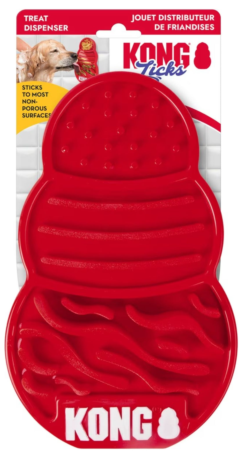 Interactive KONG Licks Dog Treat Mat – Keep Your Pup Engaged!