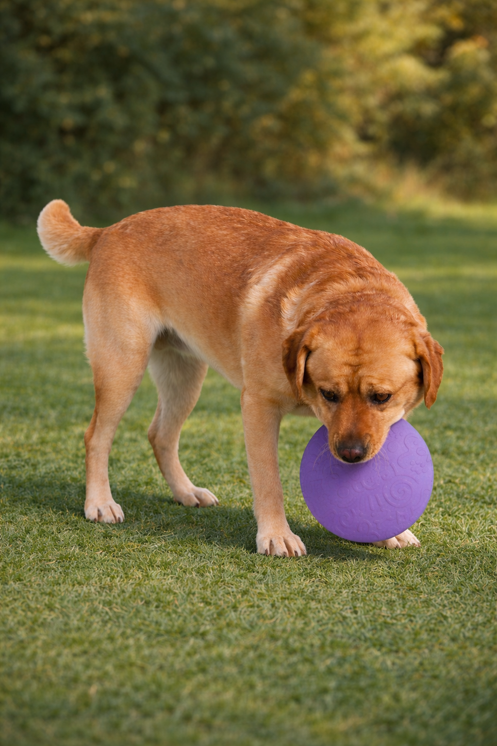 Yomp FetchFlyer MAX Dog Toy – Durable Rubber Flying Disc for Fetch