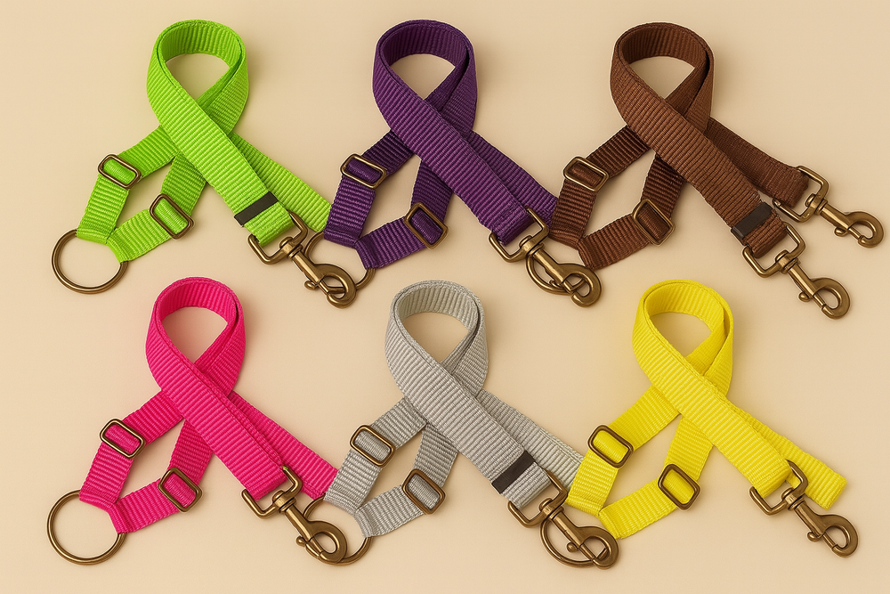 Adjustable No-Tangle Dog Leash Coupler for Walking 2 Dogs – Multiple Colors Available