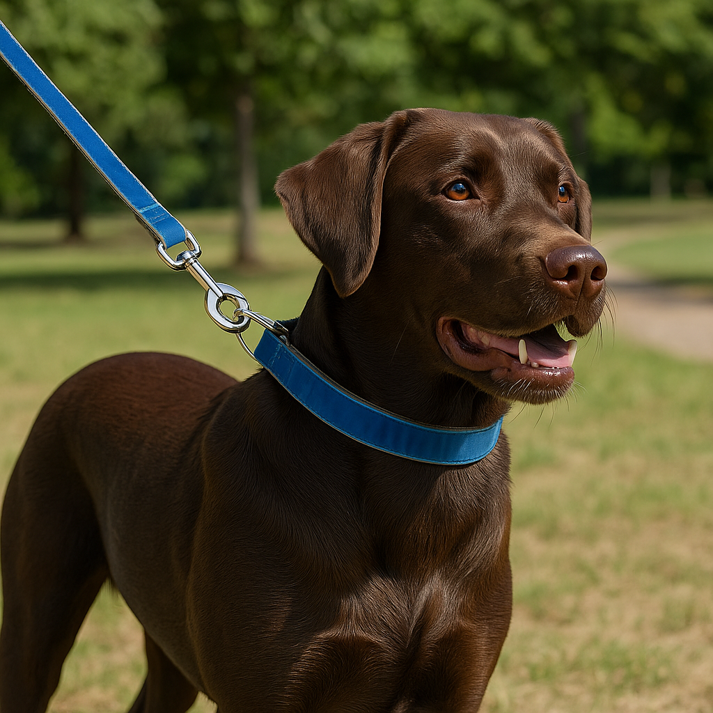 Swiss Velvet Dog Leash by 2 Hounds Design – Elegant, Durable & Made in the USA