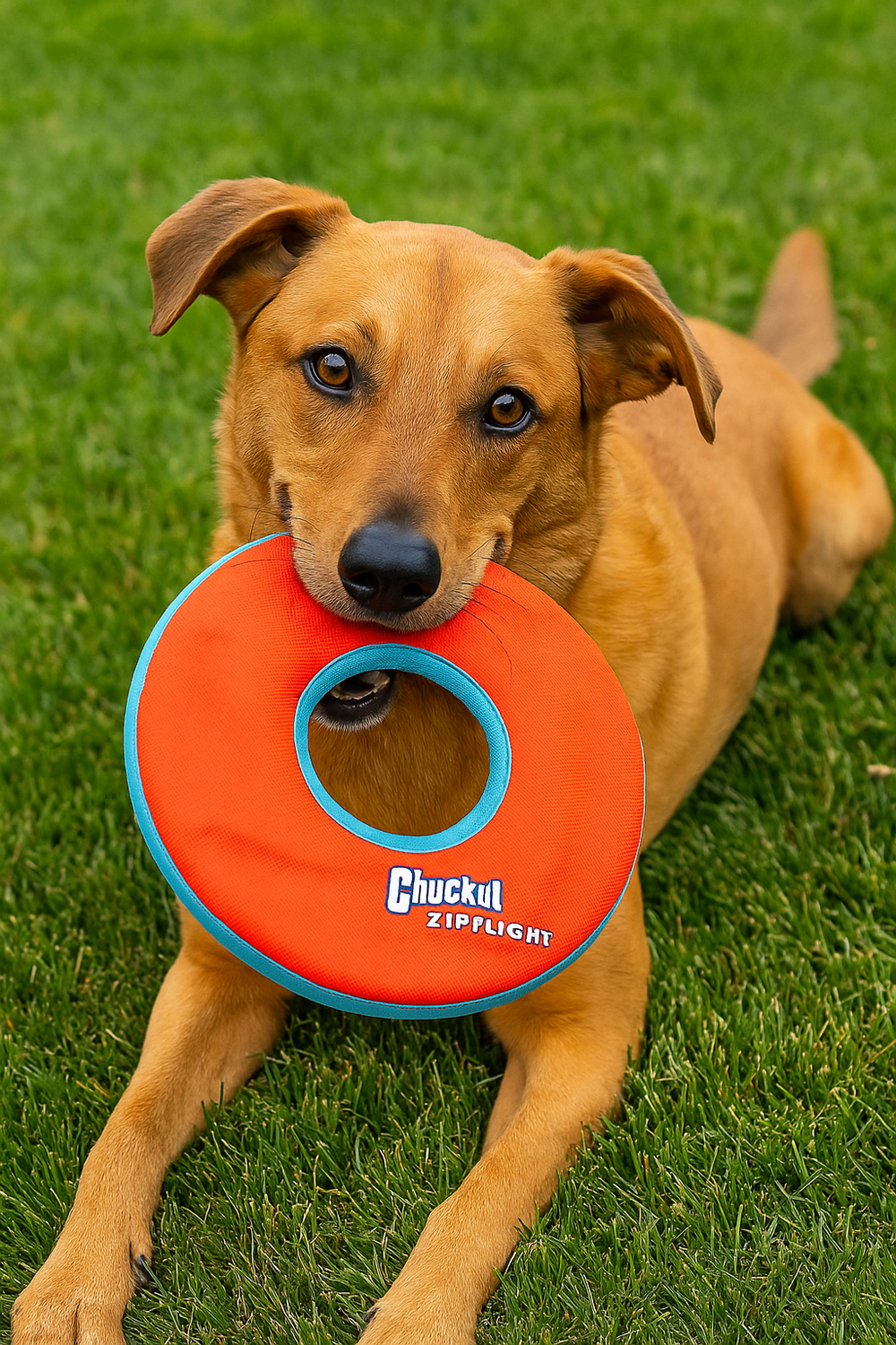 Chuckit! Zipflight Flying Disc for Dogs – Soft, Durable & Floats on Water (Small)