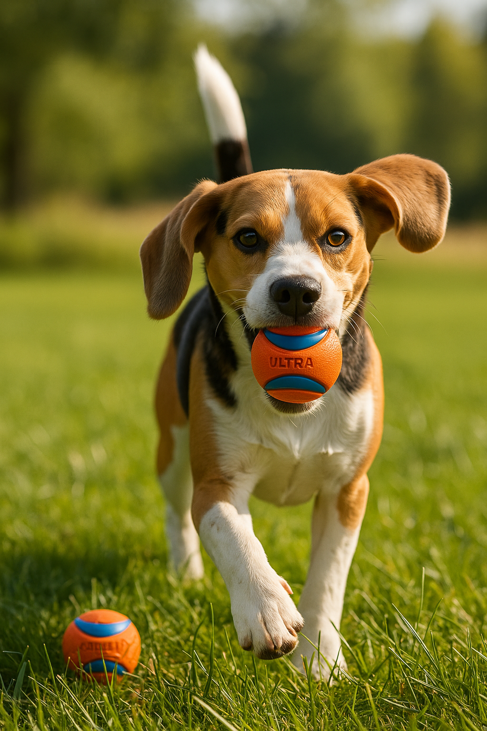 Chuckit! Ultra Ball Dog Toy – Small (2-Pack) | High-Bounce, Durable Fetch Balls