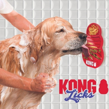 Interactive KONG Licks Dog Treat Mat – Keep Your Pup Engaged!