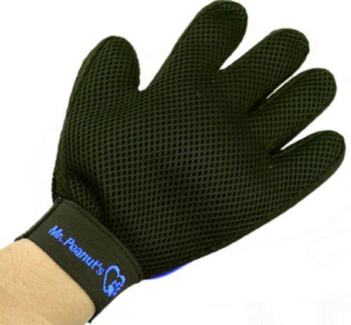 Mr. Peanut’s 2-Pack Pet Grooming Gloves with 259 Silicone Pins
