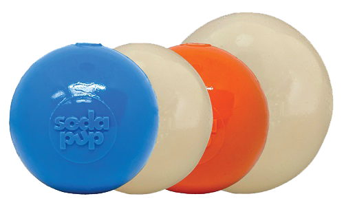 SodaPup Squeak Ball Dog Toy – Durable Floating Squeaky Fetch & Chew Toy (USA Made)