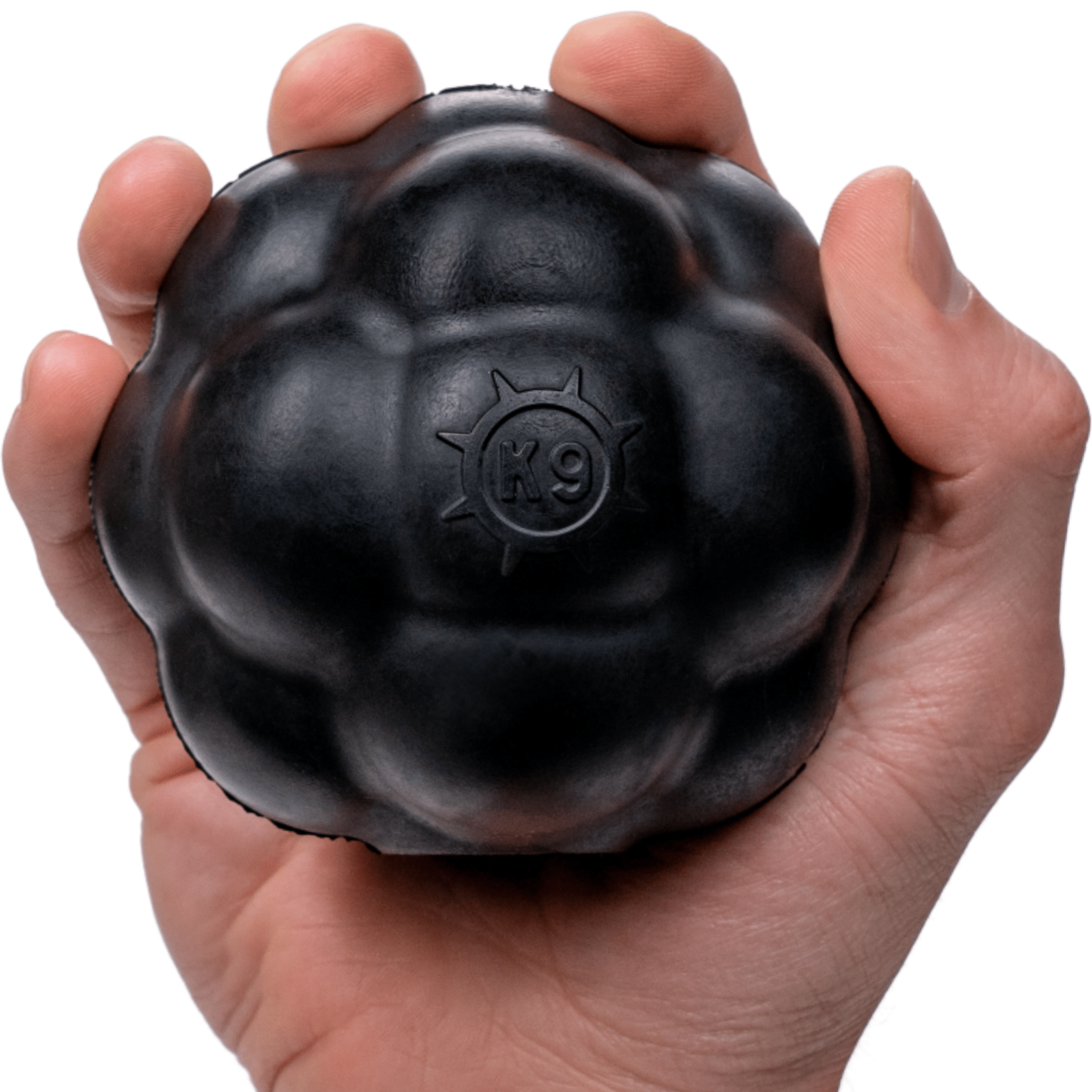 Monster K9® Indestructible Rubber Ball Dog Toy – Ultra-Durable Natural Rubber Chew Toy for Aggressive Chewers