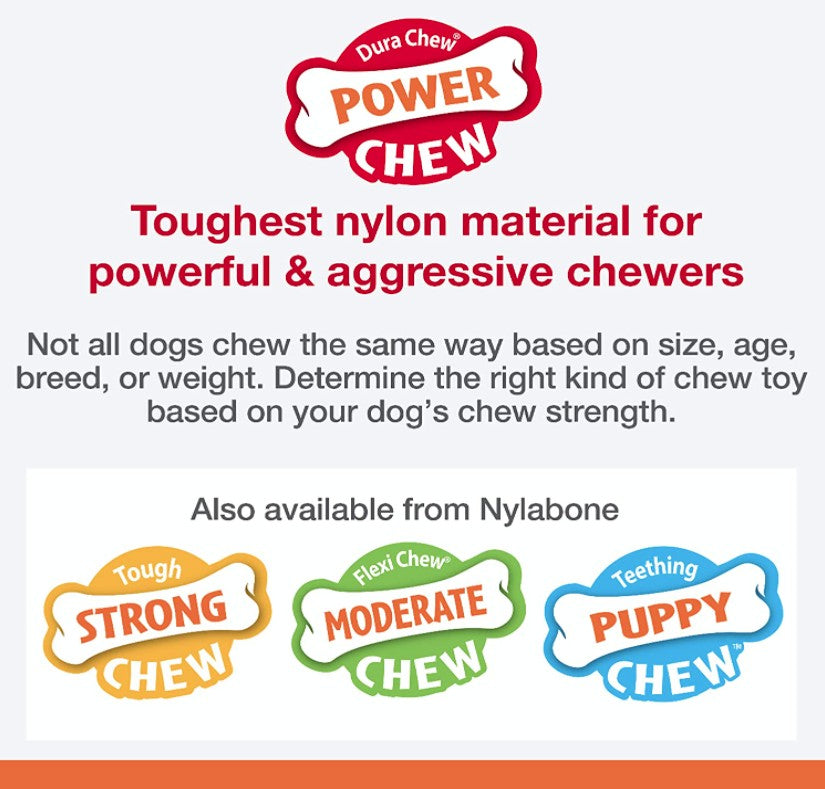 Nylabone Power Chew Knot Bone Chew Toy XXL (Chicken Flavor)