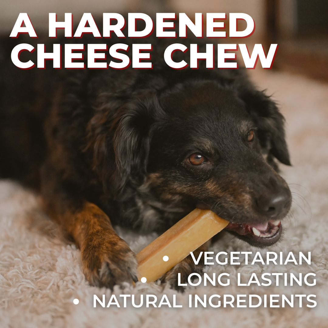 Mega Yak Cheese Dog Chew – Extra Large Himalayan Yak Milk Chew for Aggressive Chewers (190g+)