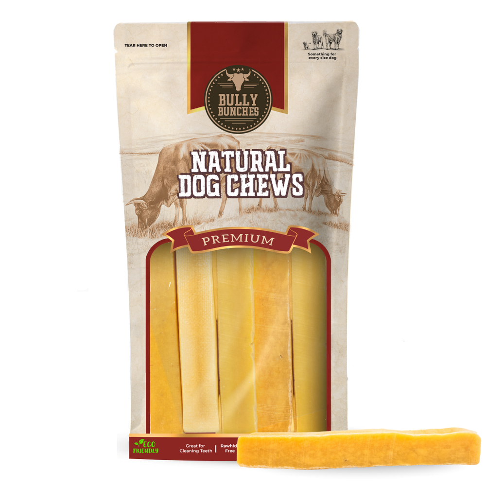 Bully Bunches Yak Chews for Small Dogs | All-Natural Himalayan Cheese 🧀 (Small)